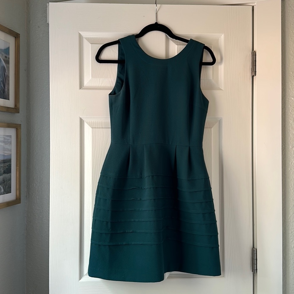 Madewell Green A line dress